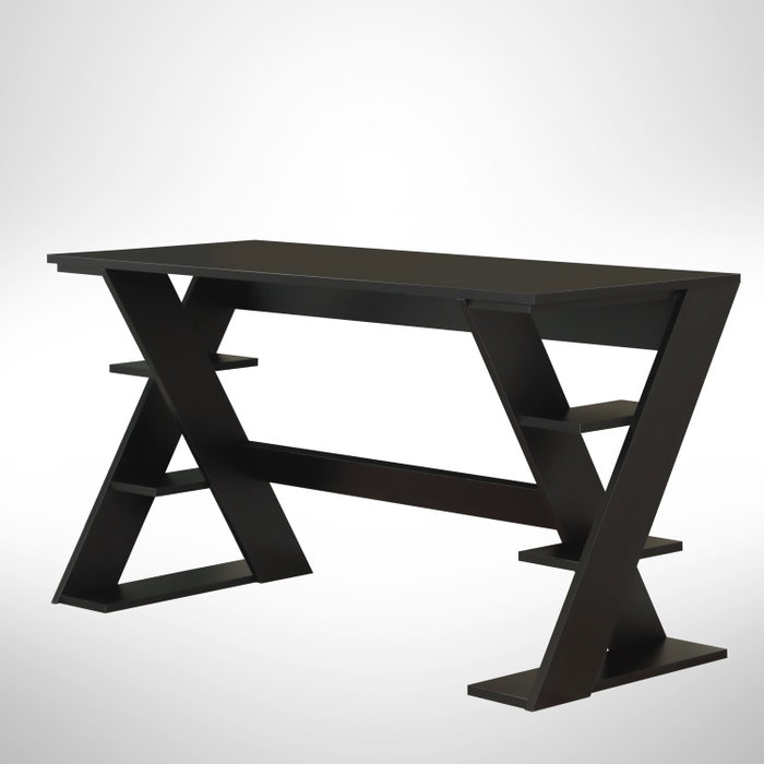 Hanah Home Lungo - Escritorio de estudio Negro